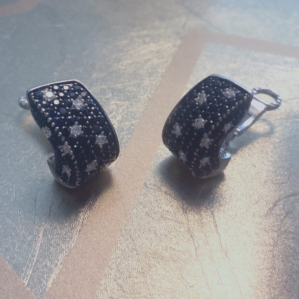 Roberto Coin 18KT Sapphire & Diamond Fantasia Earrings